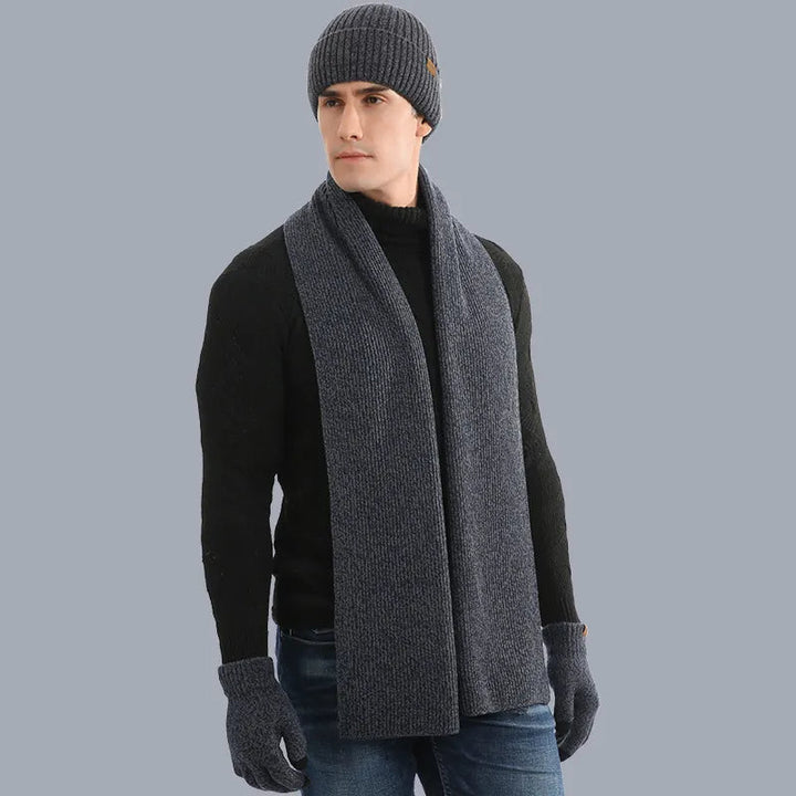 Conjunto de invierno genial | ¡Con gorro, bufanda y guantes geniales!