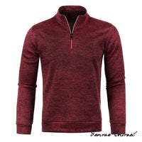 Turtleneck Sweater with Zipper | Thicker Sweater with Half Zipper