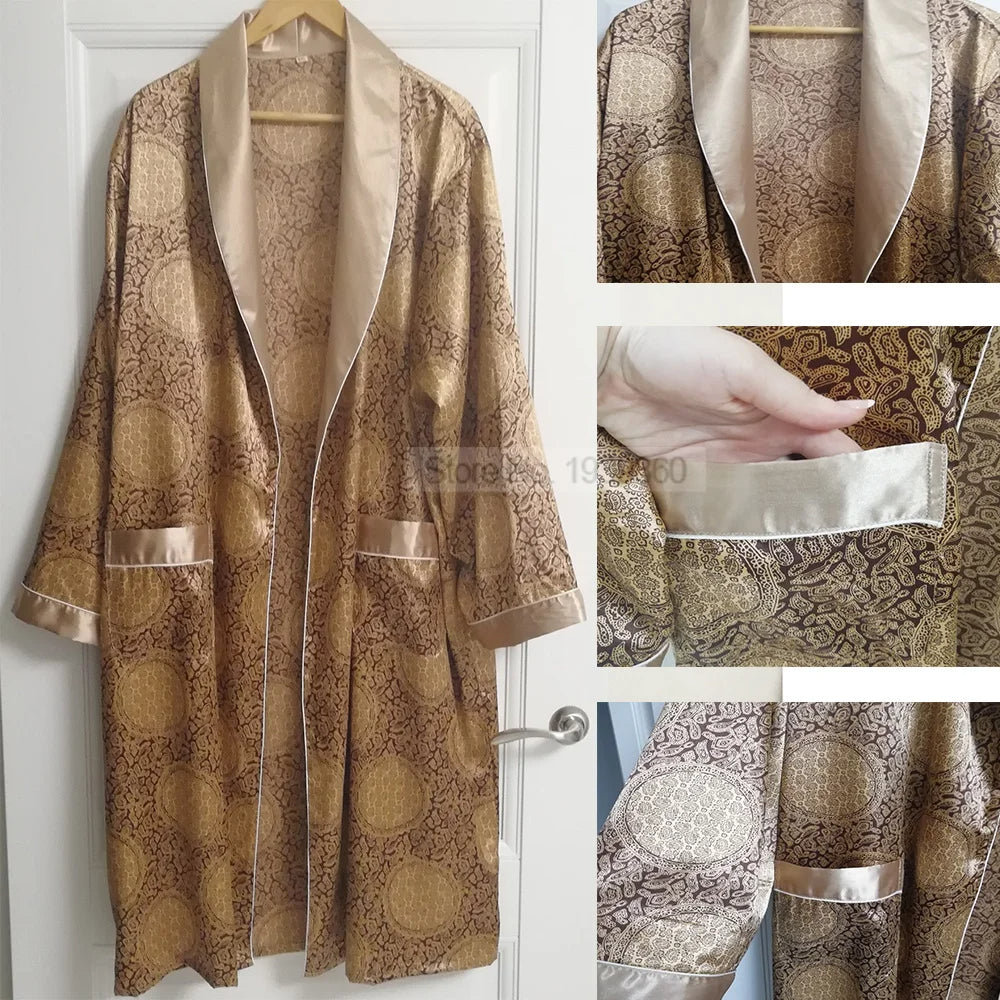 Albornoz Satin Deluxe | Albornoz de satén a la moda