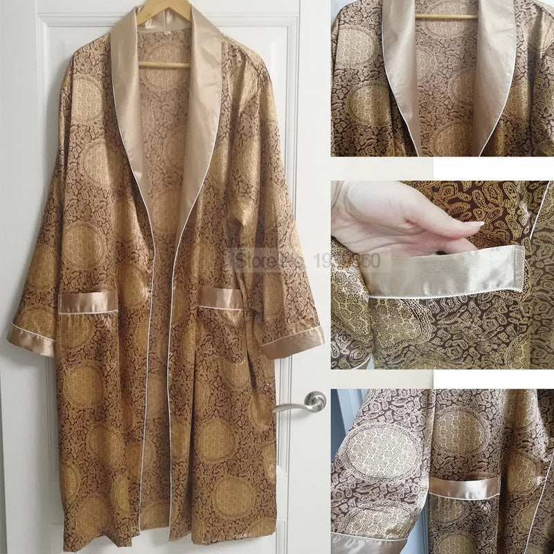 Albornoz Satin Deluxe | Albornoz de satén a la moda