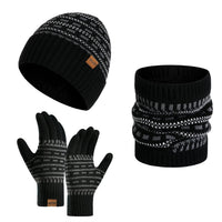 Set de invierno de 3 piezas | ¡Conjunto cálido y elegante para un invierno cálido!