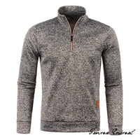 Turtleneck Sweater with Zipper | Thicker Sweater with Half Zipper