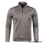 Rollkragenpullover mit Reißverschluss | Dickerer Pullover mit halbem Reißverschluss