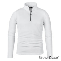 Turtleneck Sweater with Zipper | Thicker Sweater with Half Zipper