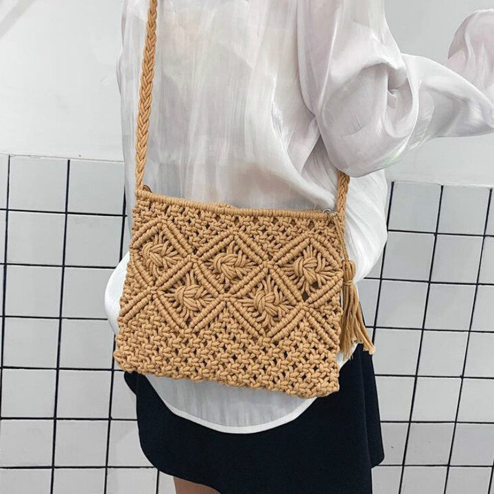 Gwen bolso bandolera tejido | Bolso de mujer veraniego y con estilo