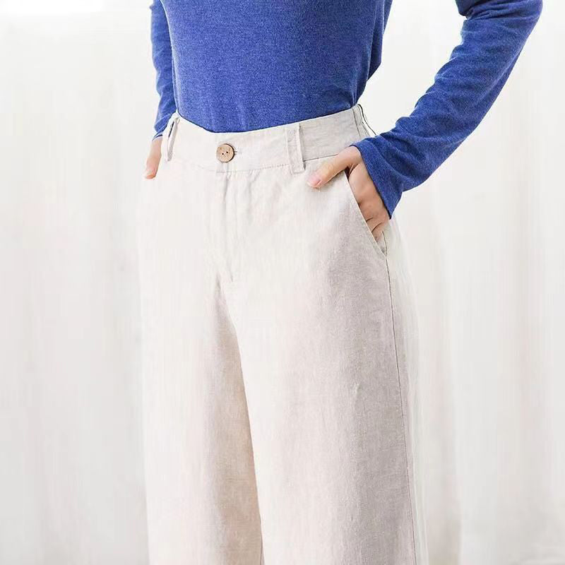 Diana Women's Pants | Classic Wide-Leg Pants