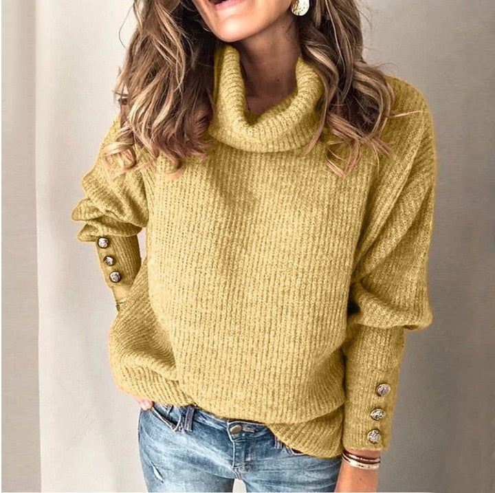 Tila Lightweight Turtleneck Sweater for Women