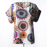 Klara Camisa de algodón para mujer | Una camiseta veraniega y alegre