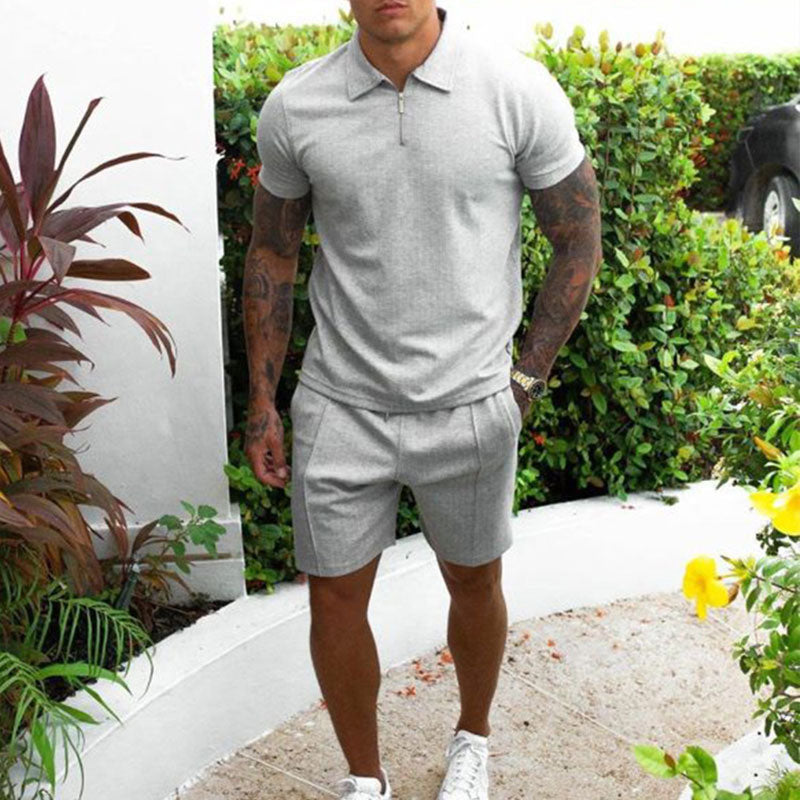 Polo and Shorts Set for Men | Summer Outfit for Men