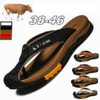 Leo Ledersandalen | Herrensandalen aus echtem Rindsleder