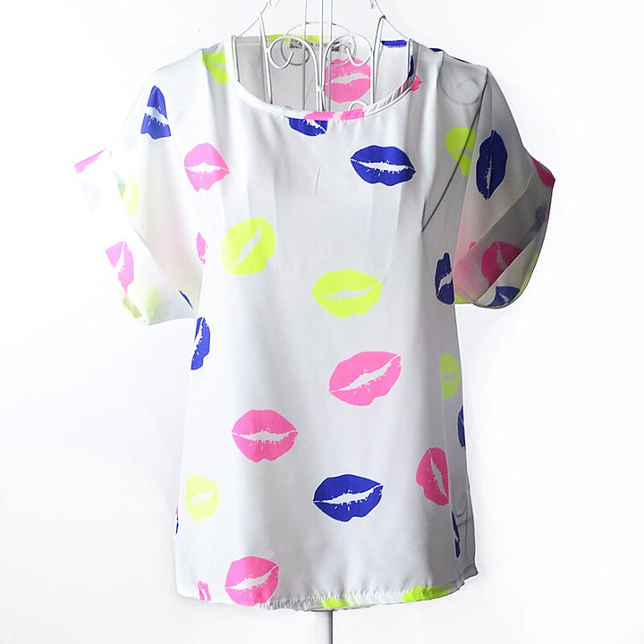 Klara Camisa de algodón para mujer | Una camiseta veraniega y alegre