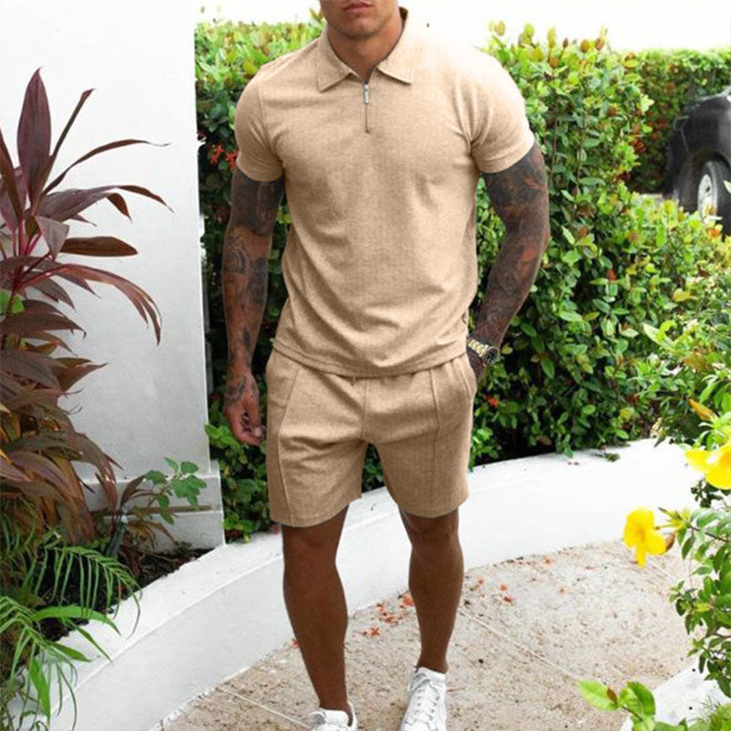 Polo and Shorts Set for Men | Summer Outfit for Men