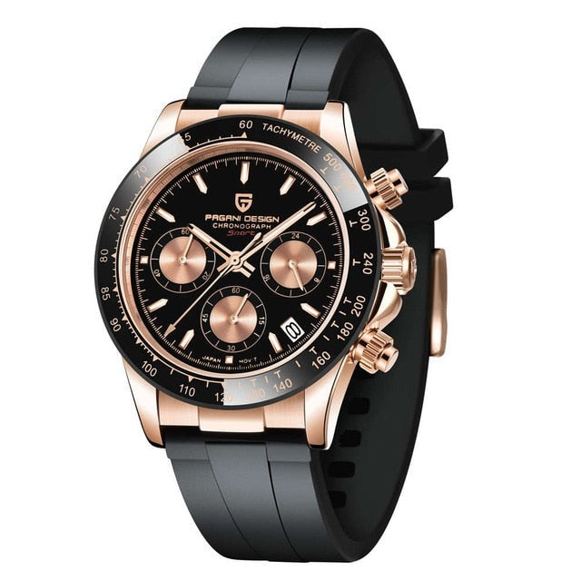 Saphir-Luxusuhr | Eine einzigartige Herrenuhr aus Edelstahl