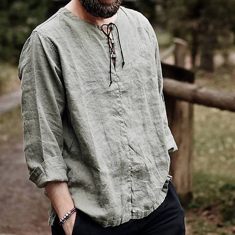 Leon linen blouse | A stylish and casual men's blouse