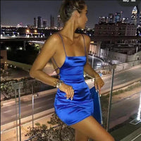 Jutta | Elegant summer dress with spaghetti straps