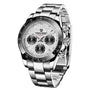 Saphir-Luxusuhr | Eine einzigartige Herrenuhr aus Edelstahl