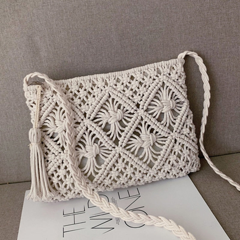 Gwen bolso bandolera tejido | Bolso de mujer veraniego y con estilo