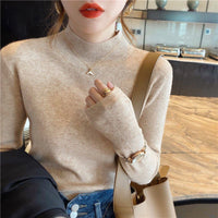 HuibShirt | Pullover with subtle color for women
