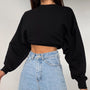 CiaranSweater I Crop Langarmpullover für Frauen - Fiadora