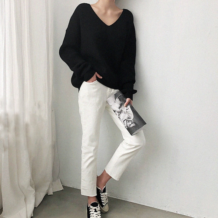 HeleensShirt | Pullover with V-Neck for Women