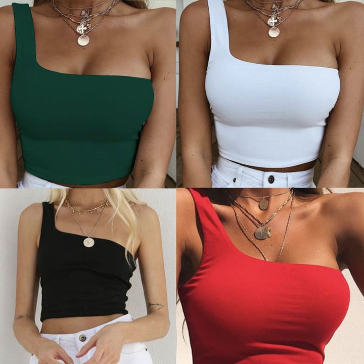 Tara Top | Elegant, summery women's top with one sleeve