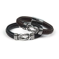 Infinity Bracelet | Leather Knot Bracelet