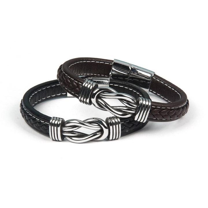 Infinity Bracelet | Leather Knot Bracelet