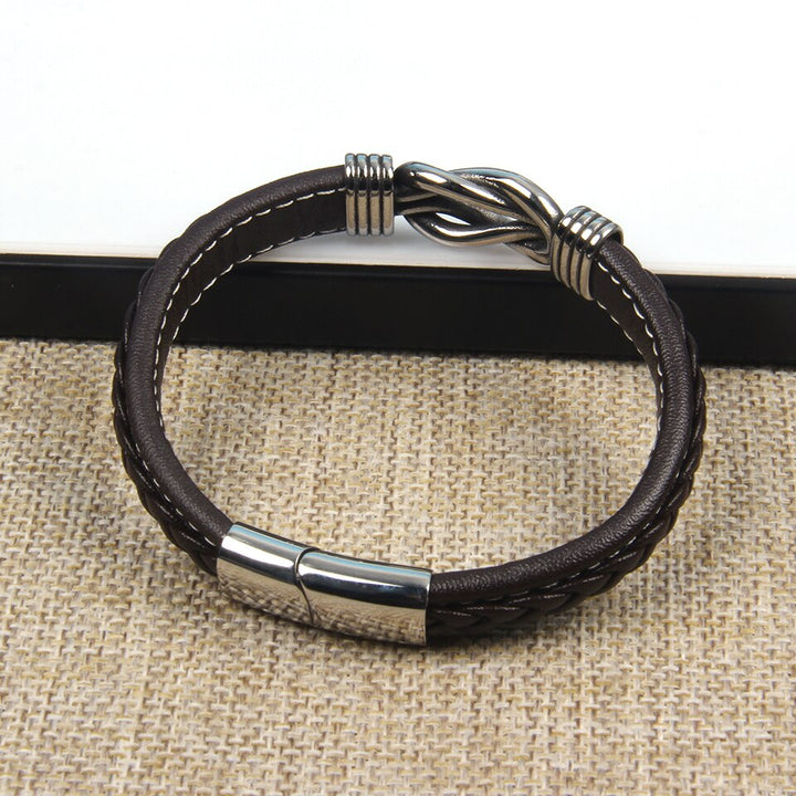Infinity Bracelet | Leather Knot Bracelet