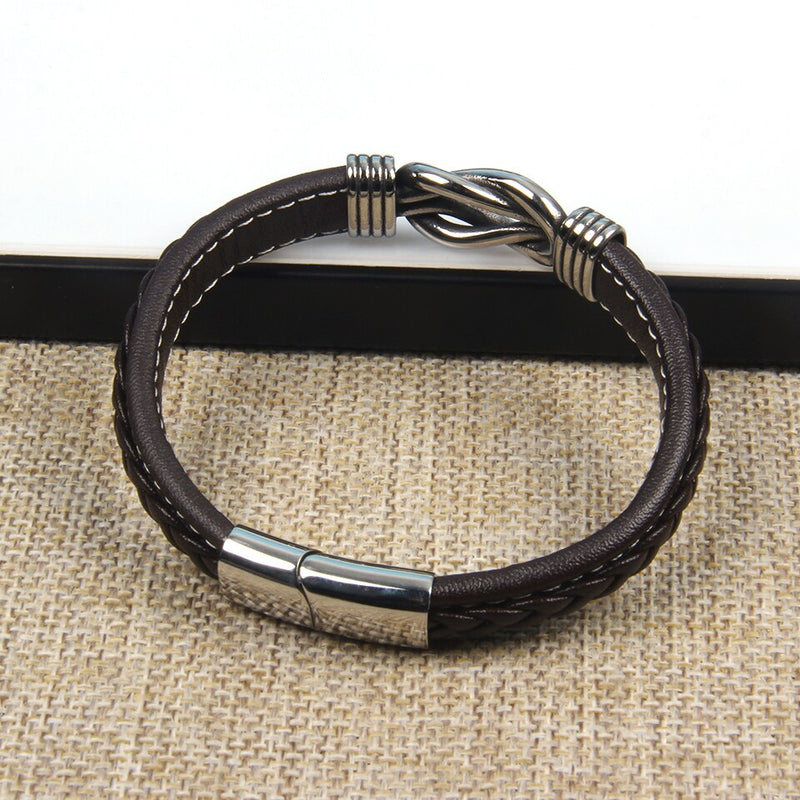 Infinity Bracelet | Leather Knot Bracelet