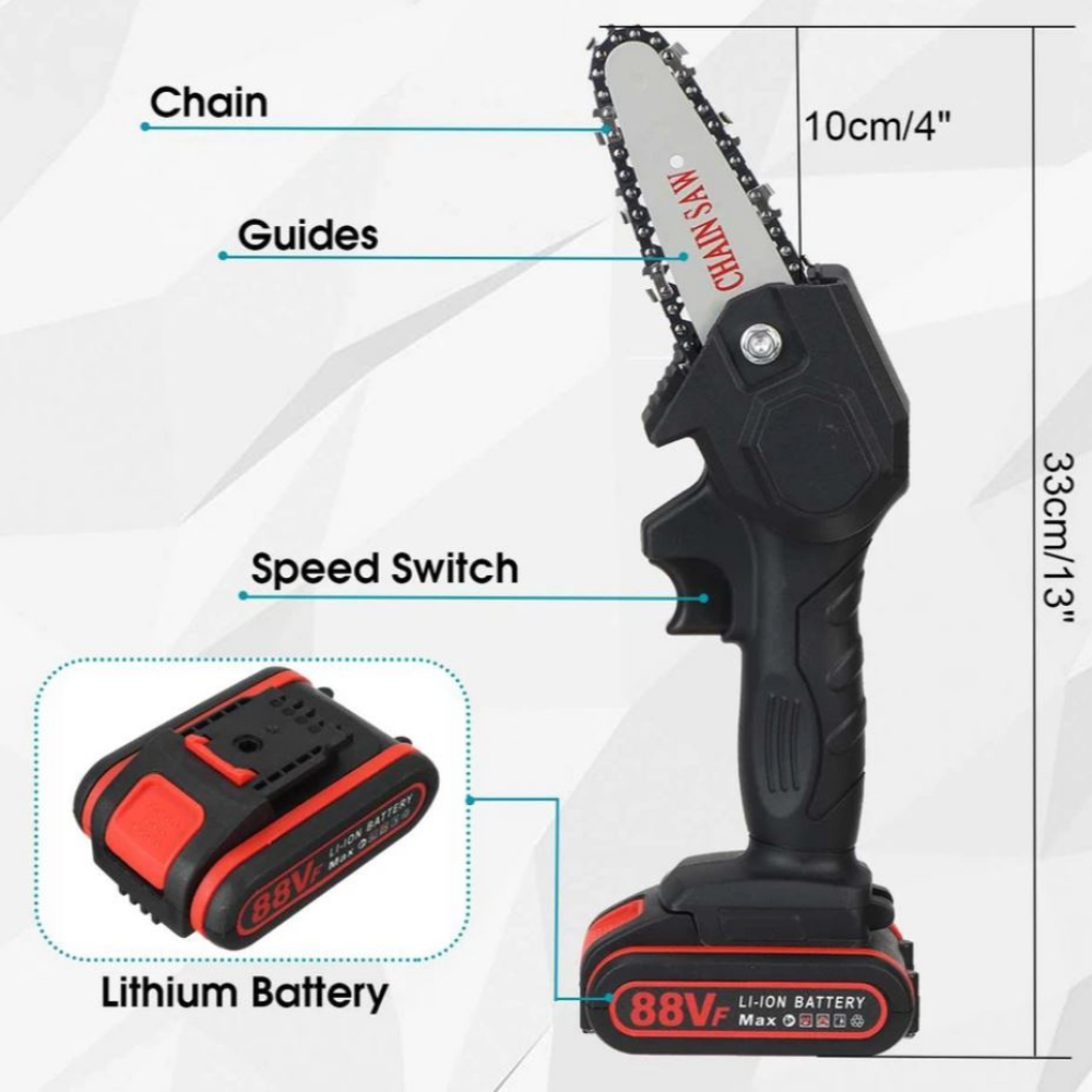 HandyPRO™ Electric Cordless Chainsaw | Efficient and Fast Pruning and Sawing!