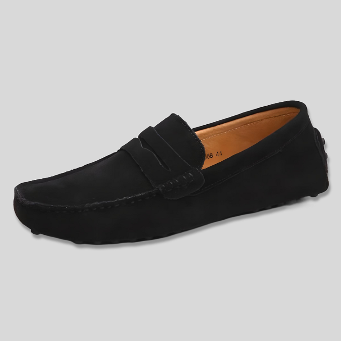 Hayley - Simple Slip-On Shoes Made of Suede