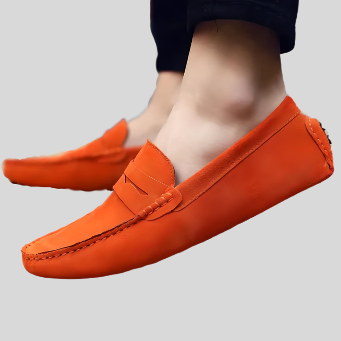Hayley - Simple Slip-On Shoes Made of Suede