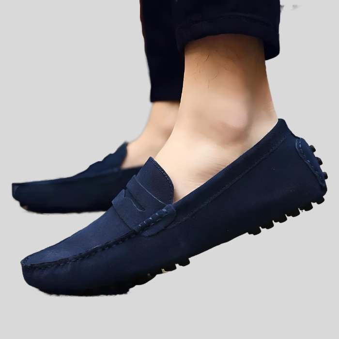 Hayley - Simple Slip-On Shoes Made of Suede