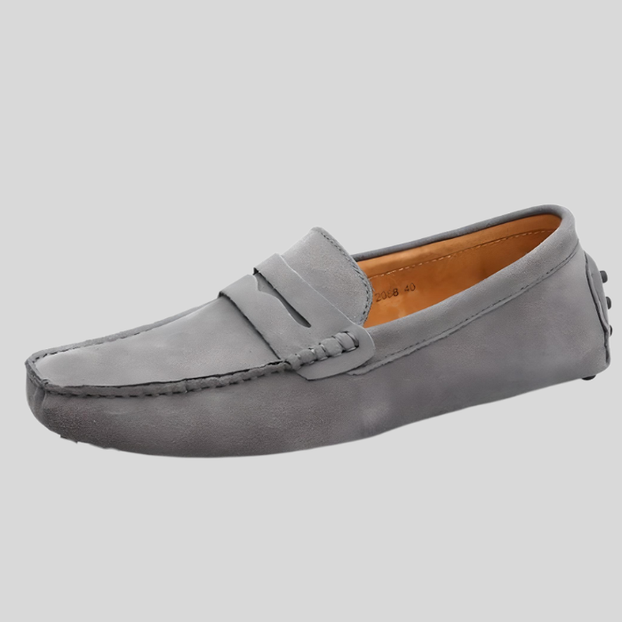 Hayley - Simple Slip-On Shoes Made of Suede