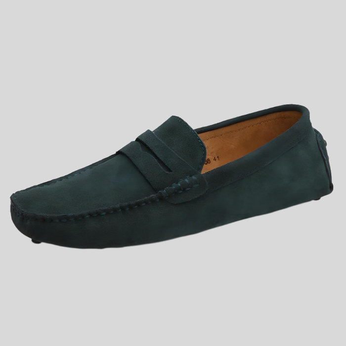 Hayley - Simple Slip-On Shoes Made of Suede