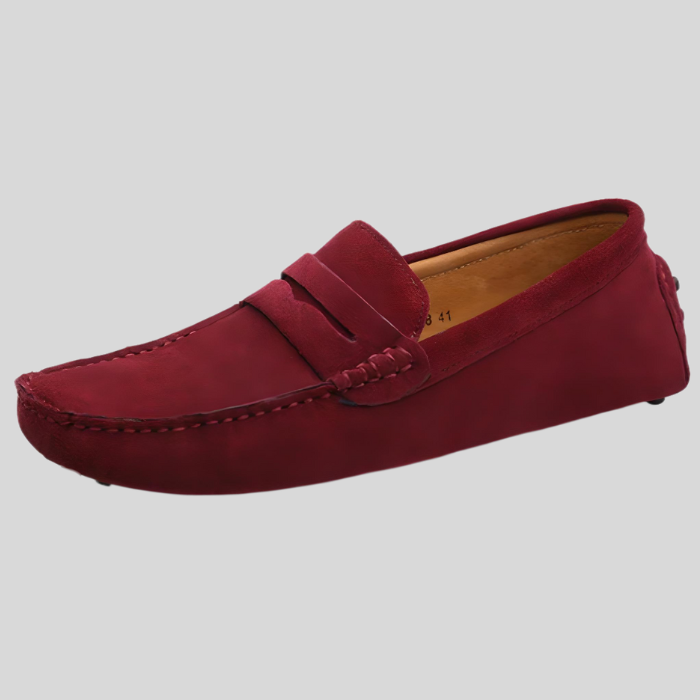 Hayley - Simple Slip-On Shoes Made of Suede