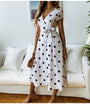 Juna Kleid mit Punkten | Ein fröhliches und elegantes Damenkleid