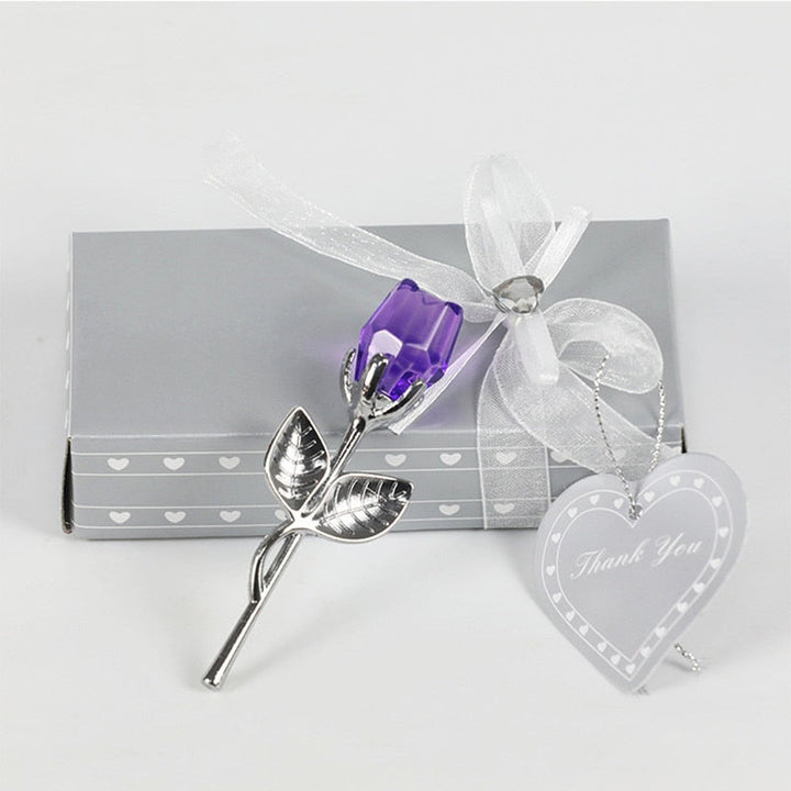 Valentinstagsgeschenk für Sie | Glasrose mit schöner Box