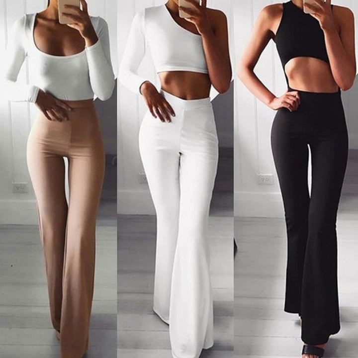 Fleur Schlaghose | Eine elegante Damenhose mit hohem Bund