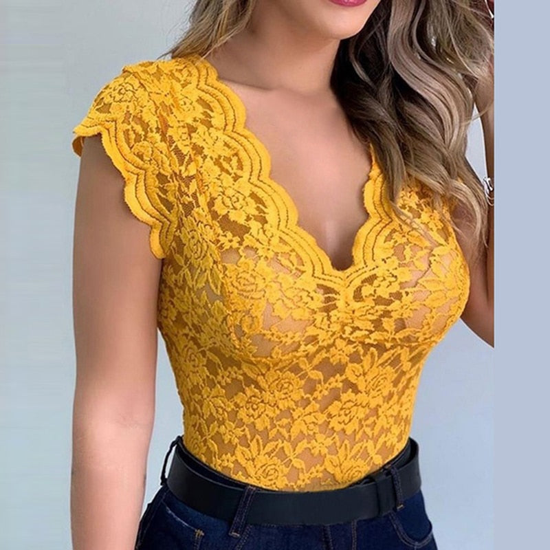 Kyra top de encaje | Un top sexy y elegante para mujeres