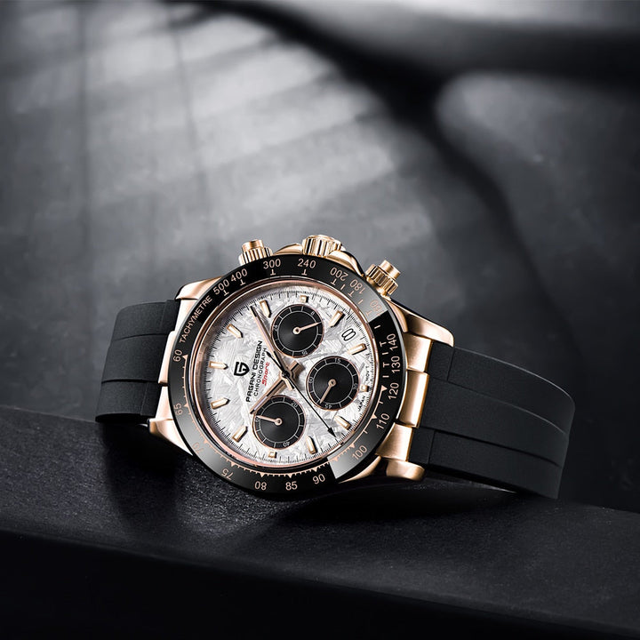 Saphir-Luxusuhr | Eine einzigartige Herrenuhr aus Edelstahl