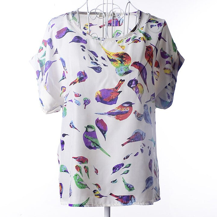 Klara Camisa de algodón para mujer | Una camiseta veraniega y alegre