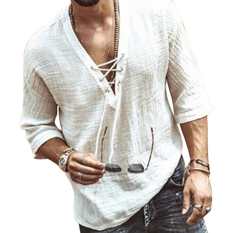 Kay Baumwollbluse | Eine stilvolle und luftige Herrenbluse
