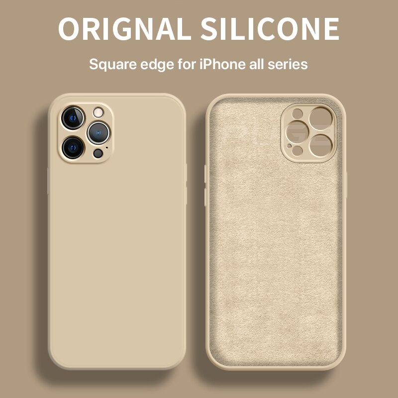 Liquid Silicone Case™ | Weiche Schutzhülle für iPhone 11, 12 und 13