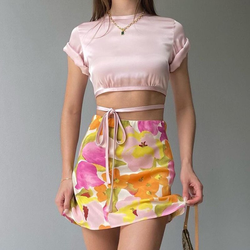 Baya Böhmischer Rock | Ein sommerlicher Rock mit Blumenprint
