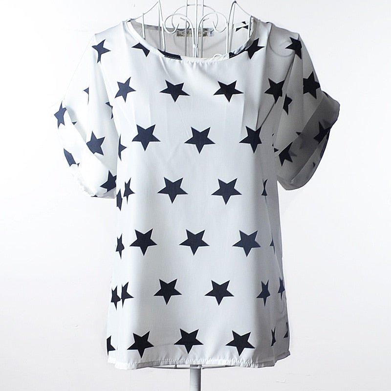 Klara Camisa de algodón para mujer | Una camiseta veraniega y alegre