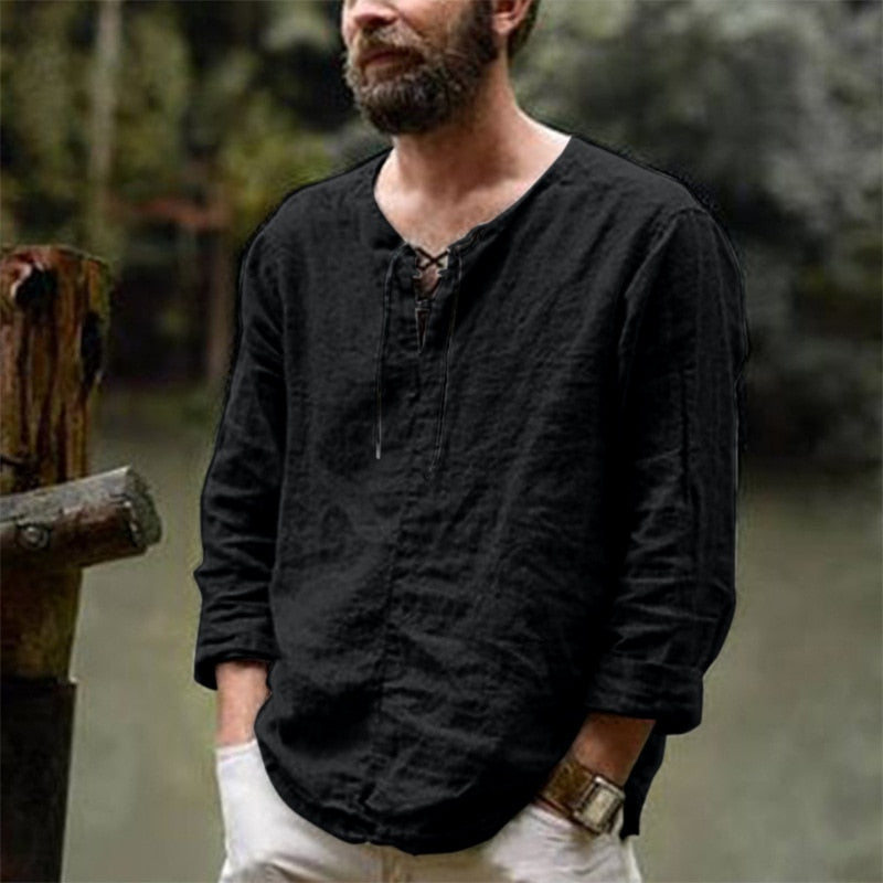 Leon linen blouse | A stylish and casual men's blouse