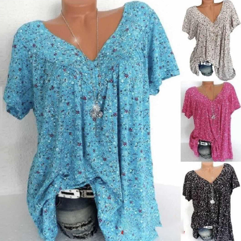 EvelynsShirt I Suéter con escote en V para mujeres