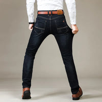 Jeans | Jeans ajustados rectos y casuales con elasticidad