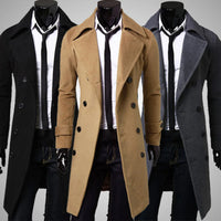 British Trenchcoat| Winddichte Jacke mit doppelter Knopfreihe